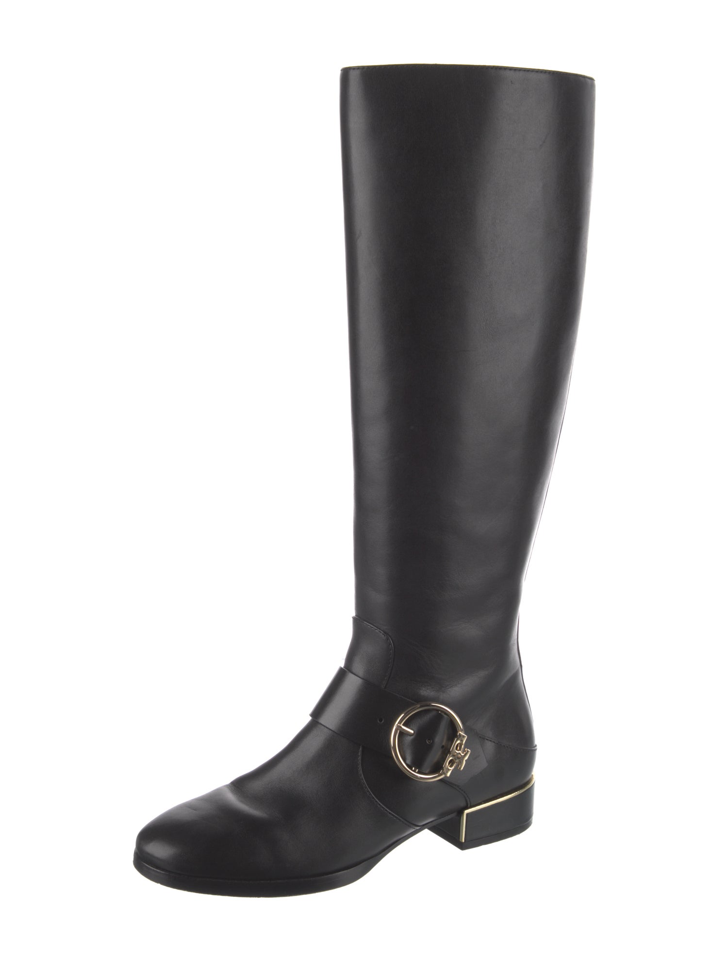 Tory Burch Leather Riding Boots