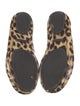 Tory Burch Patent Leather Animal Print Flats