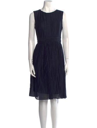 Tory Burch Linen Knee-Length Dress