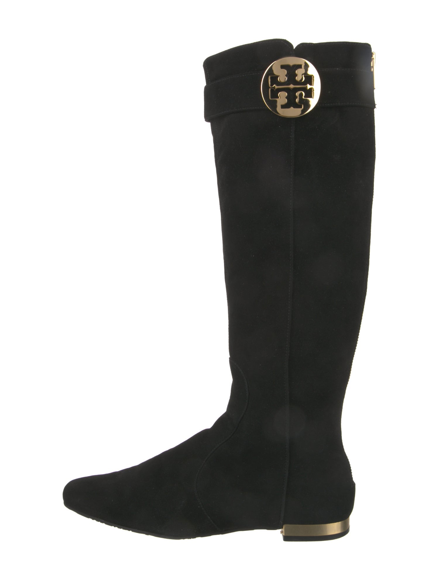 Tory Burch Suede Riding Boots