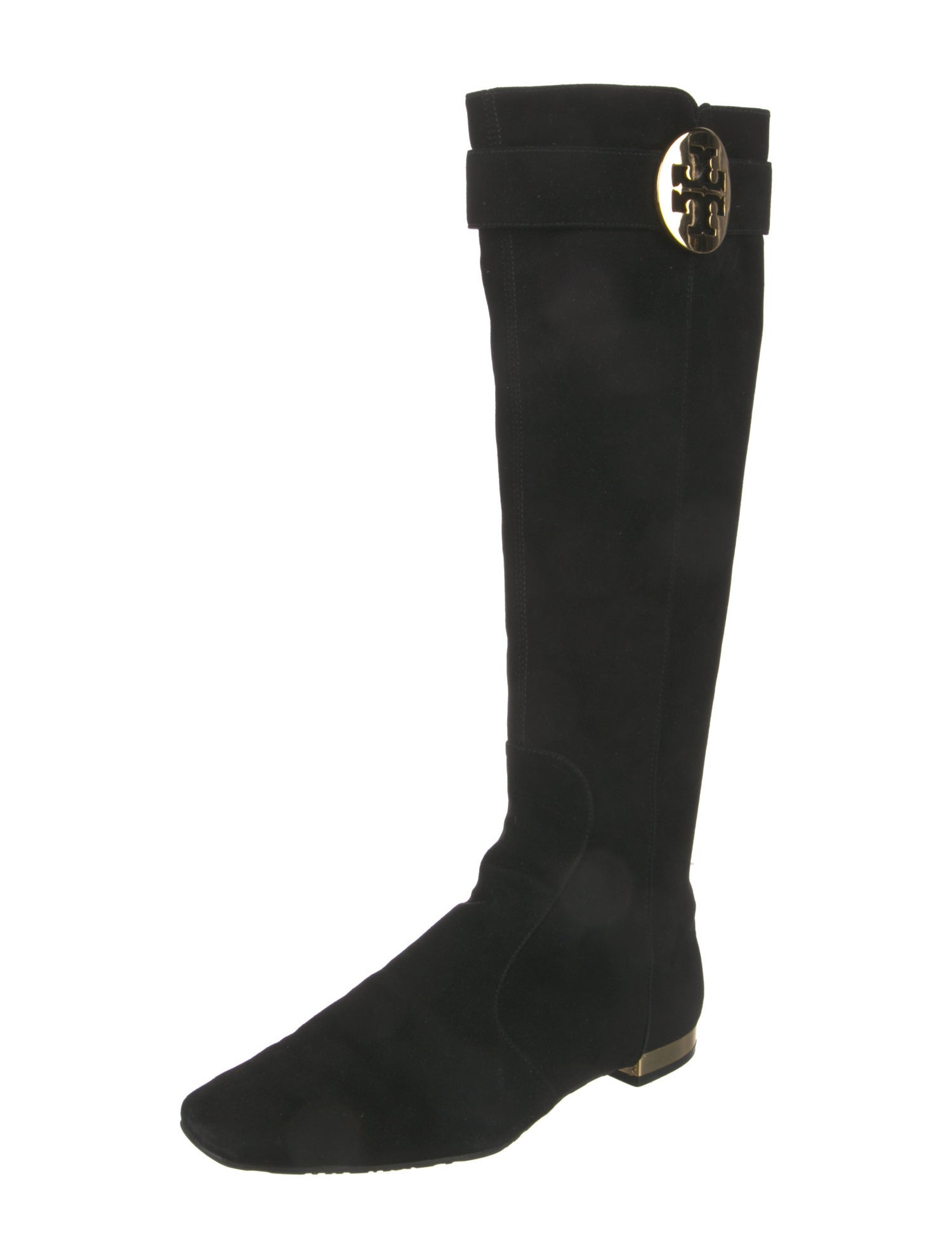Tory Burch Suede Riding Boots