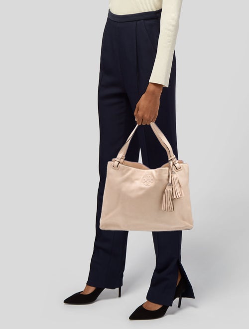 Tory Burch Leather Top Handle Bag