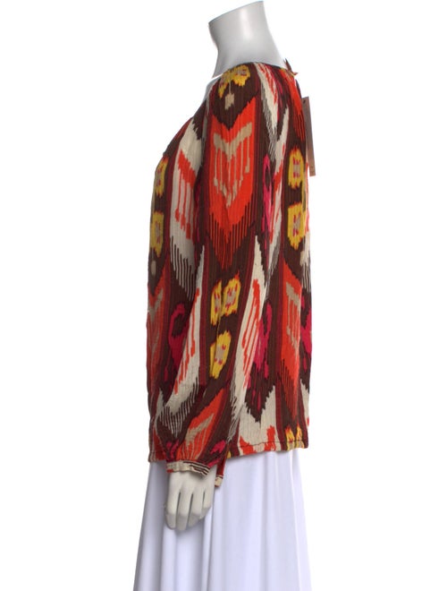 Tory Burch Silk Printed Blouse