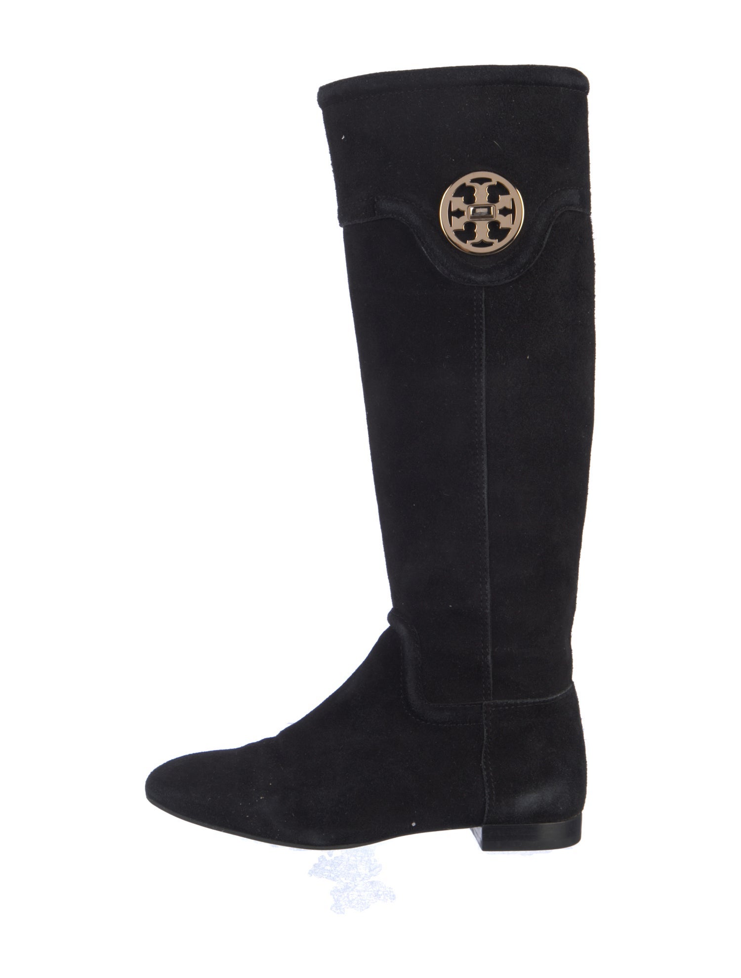 Tory Burch Suede Animal Print Boots
