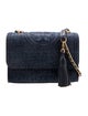 Tory Burch Suede Top Handle Bag