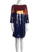 Tory Burch Printed Mini Dress