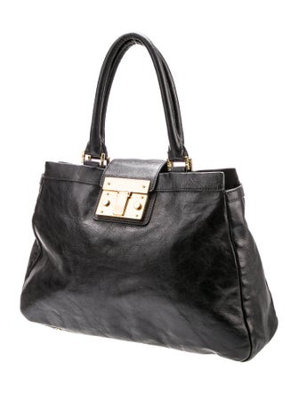 Tory Burch Leather Top Handle Bag