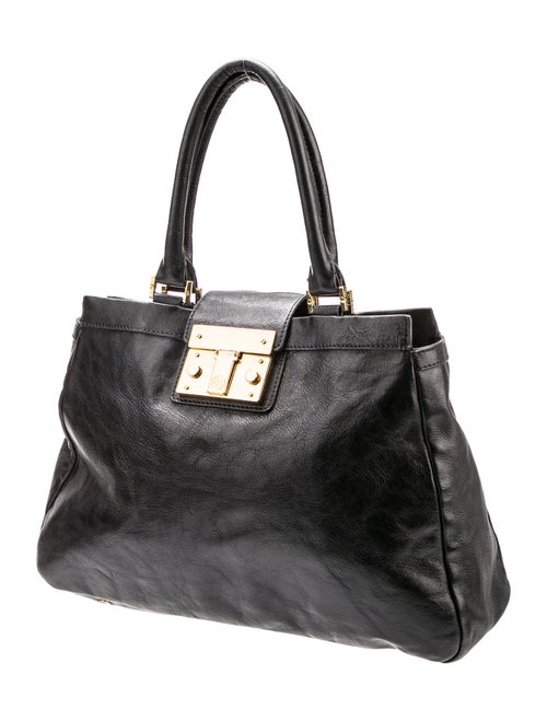 Tory Burch Leather Top Handle Bag