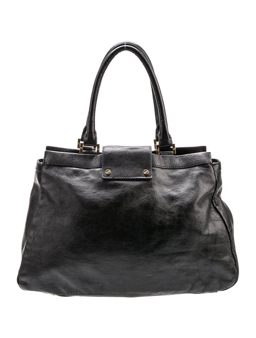 Tory Burch Leather Top Handle Bag