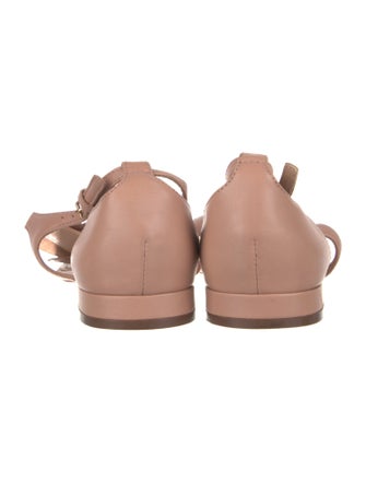 Tory Burch Leather T-Strap Sandals