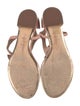 Tory Burch Leather T-Strap Sandals