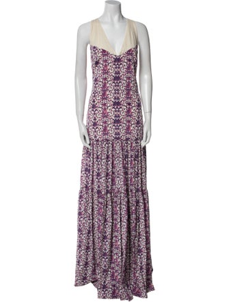 Tory Burch Silk Long Dress