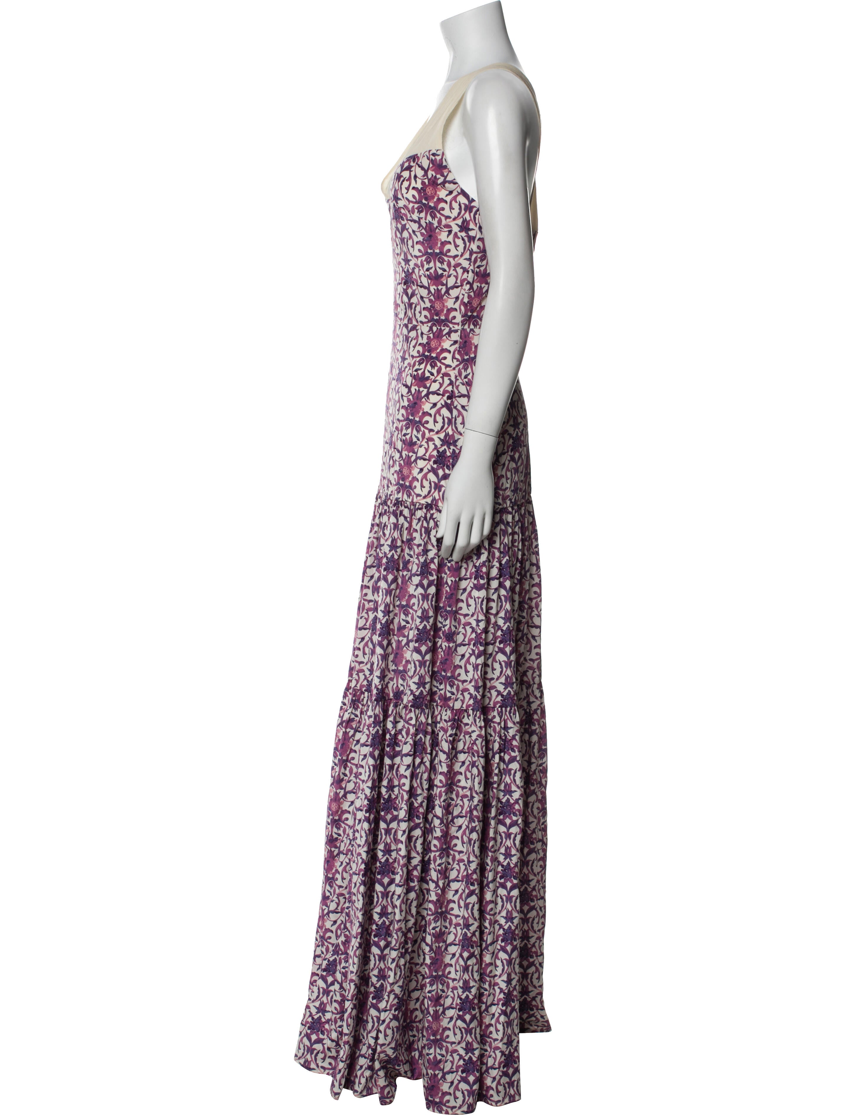 Tory Burch Silk Long Dress