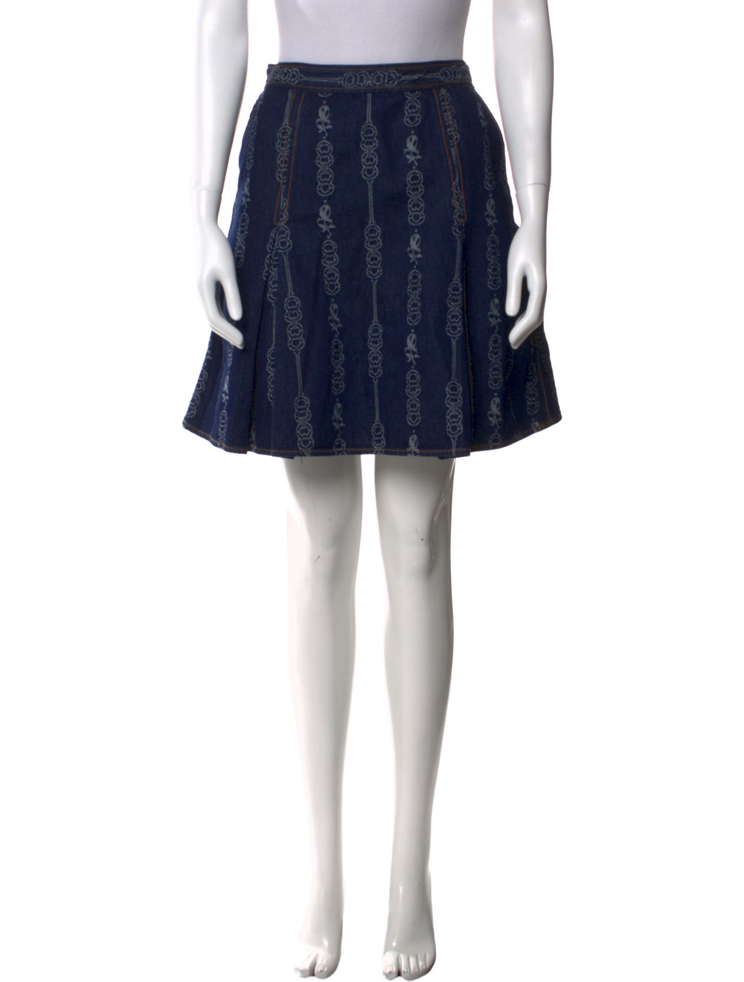 Tory Burch Printed Mini Skirt w/ Tags