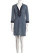 Tory Burch Printed Mini Dress
