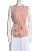 Tory Burch Silk Mock Neck Blouse