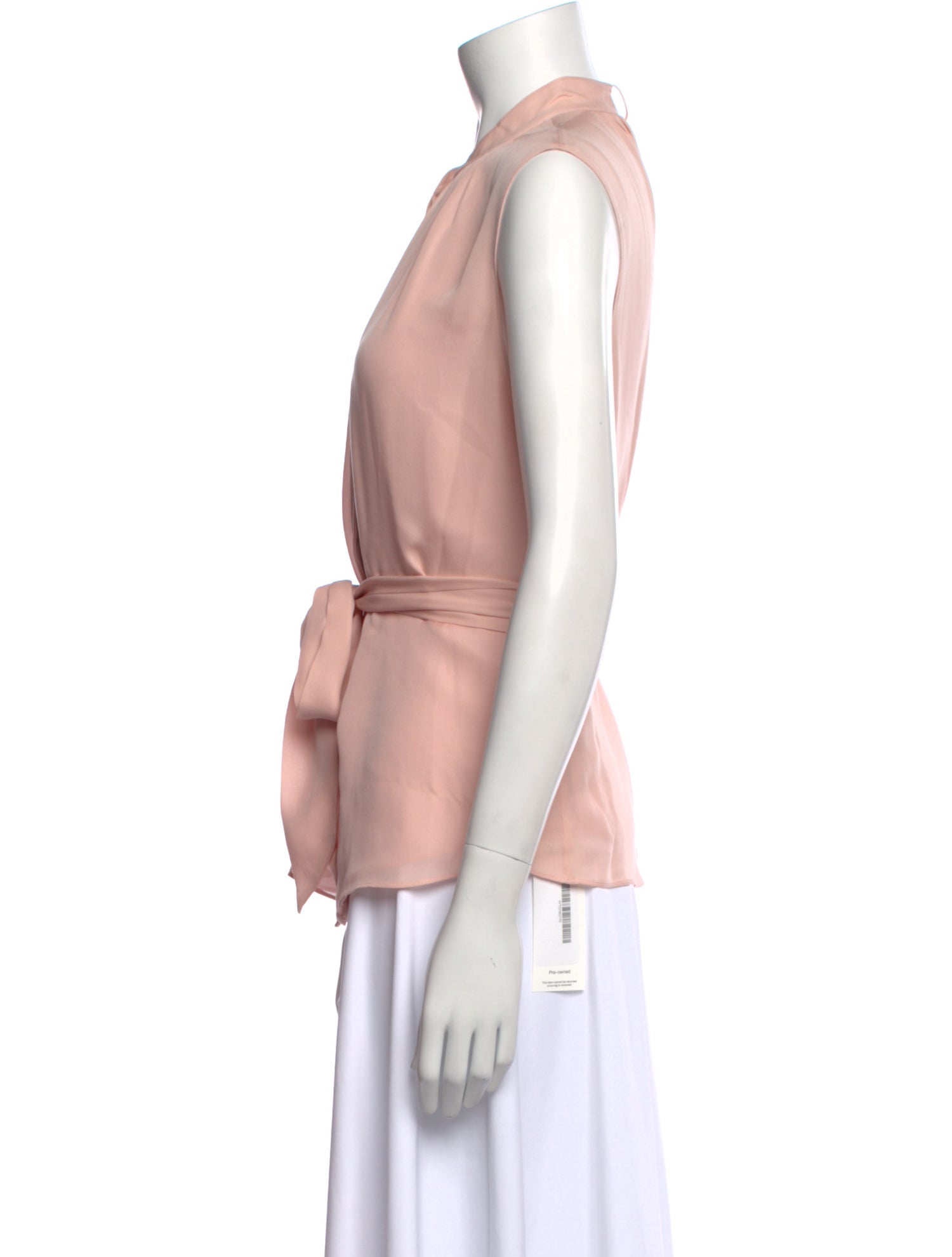 Tory Burch Silk Mock Neck Blouse