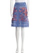 Tory Burch Lace Pattern Knee-Length Skirt