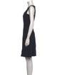 Tory Burch V-Neck Knee-Length Dress