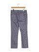 Tory Burch Mid-Rise Straight Leg Jeans