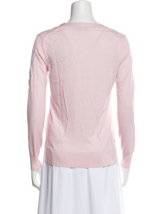 Tory Burch Merino Wool V-Neck Sweater