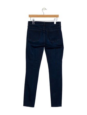 Tory Burch Mid-Rise Skinny Leg Jeans
