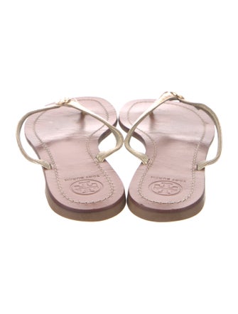 Tory Burch Leather Flip Flops