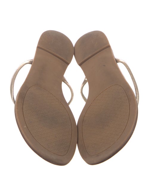 Tory Burch Leather Flip Flops