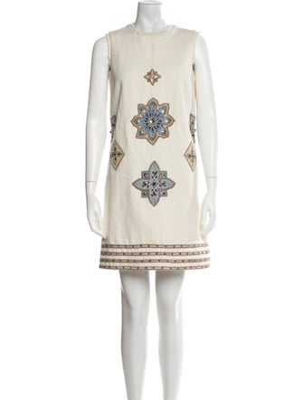 Tory Burch Printed Mini Dress