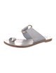 Tory Burch Leather Studded Accents Slides