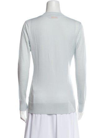 Tory Burch Merino Wool V-Neck Sweater