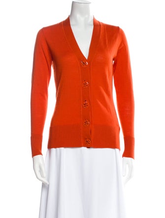 Tory Burch Wool V-Neck Sweater