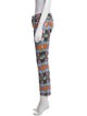 Tory Burch Printed Skinny Leg Pants
