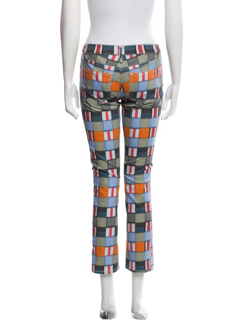 Tory Burch Printed Skinny Leg Pants