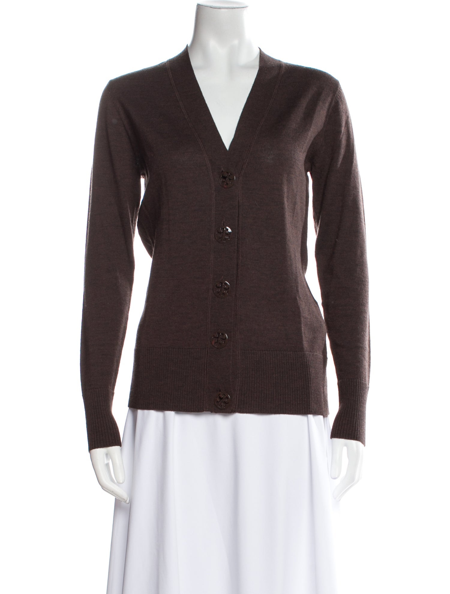 Tory Burch Wool V-Neck Sweater
