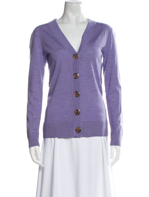 Tory Burch Merino Wool V-Neck Sweater