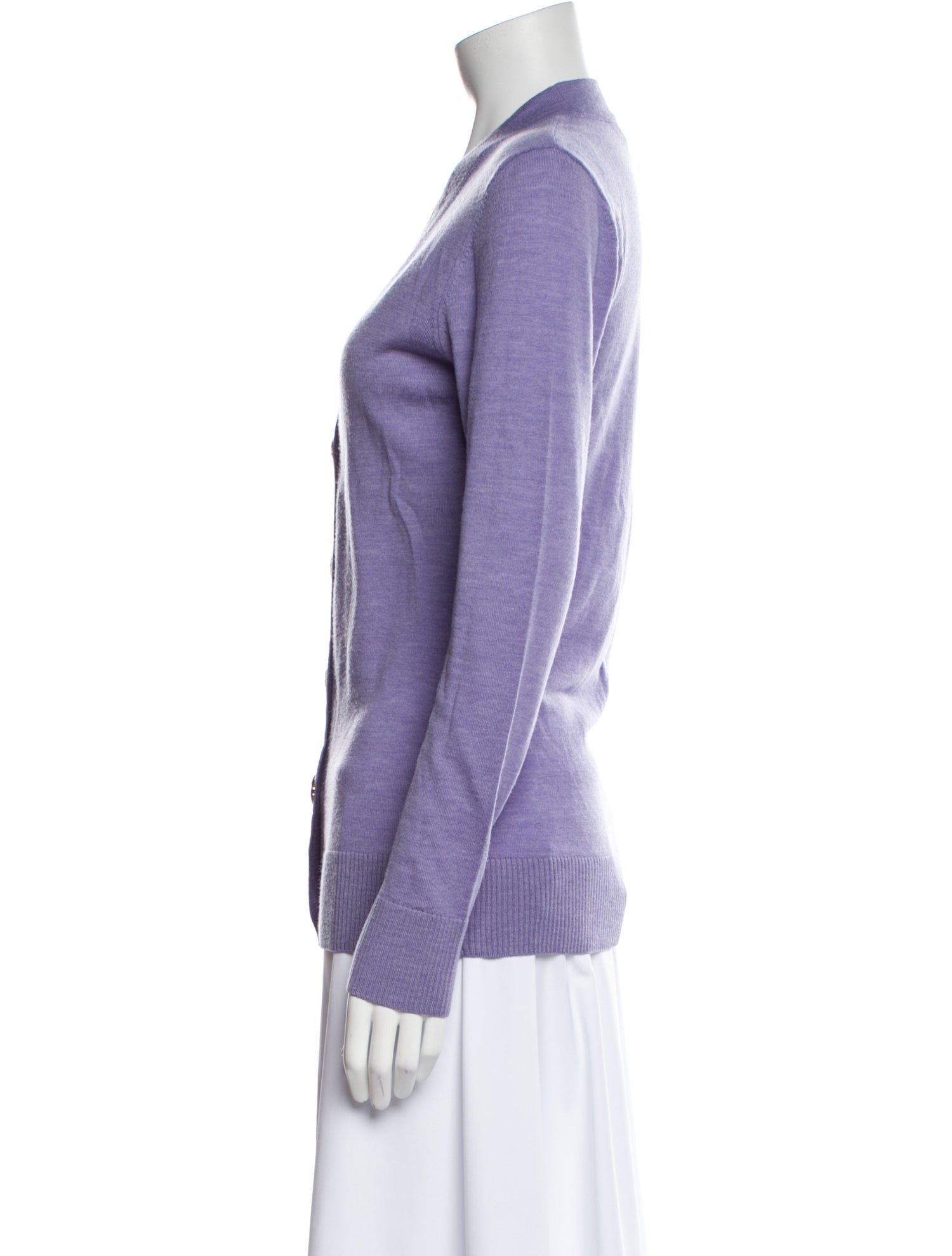 Tory Burch Merino Wool V-Neck Sweater