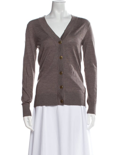 Tory Burch Merino Wool V-Neck Sweater