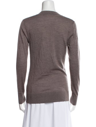 Tory Burch Merino Wool V-Neck Sweater