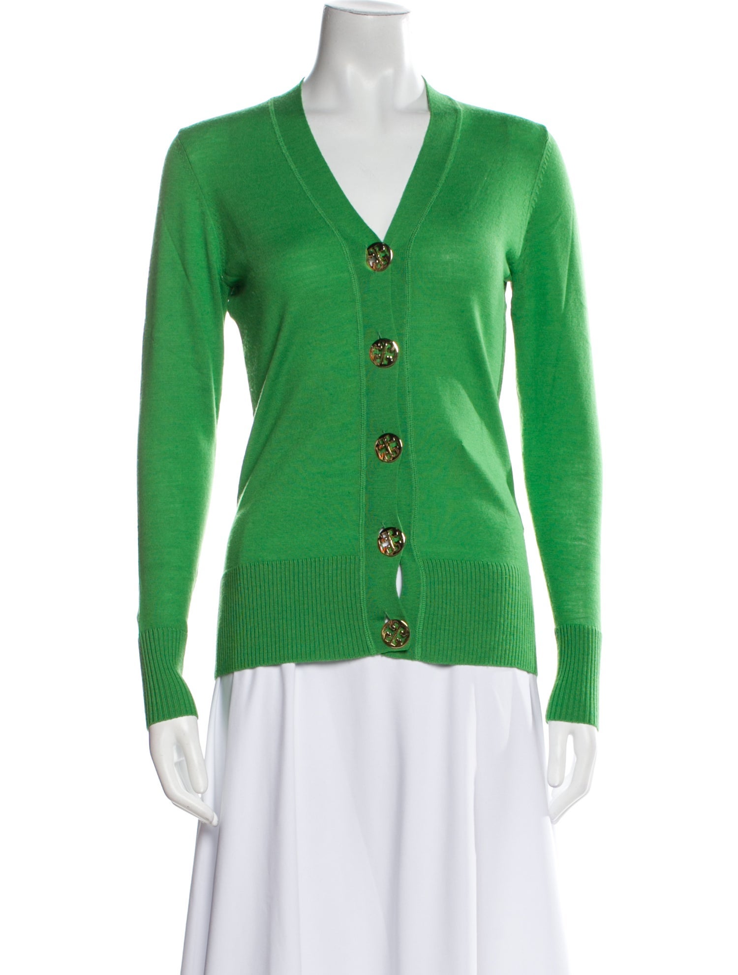Tory Burch Wool V-Neck Sweater
