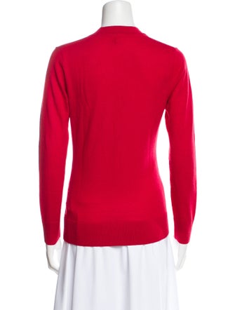 Tory Burch Merino Wool V-Neck Sweater