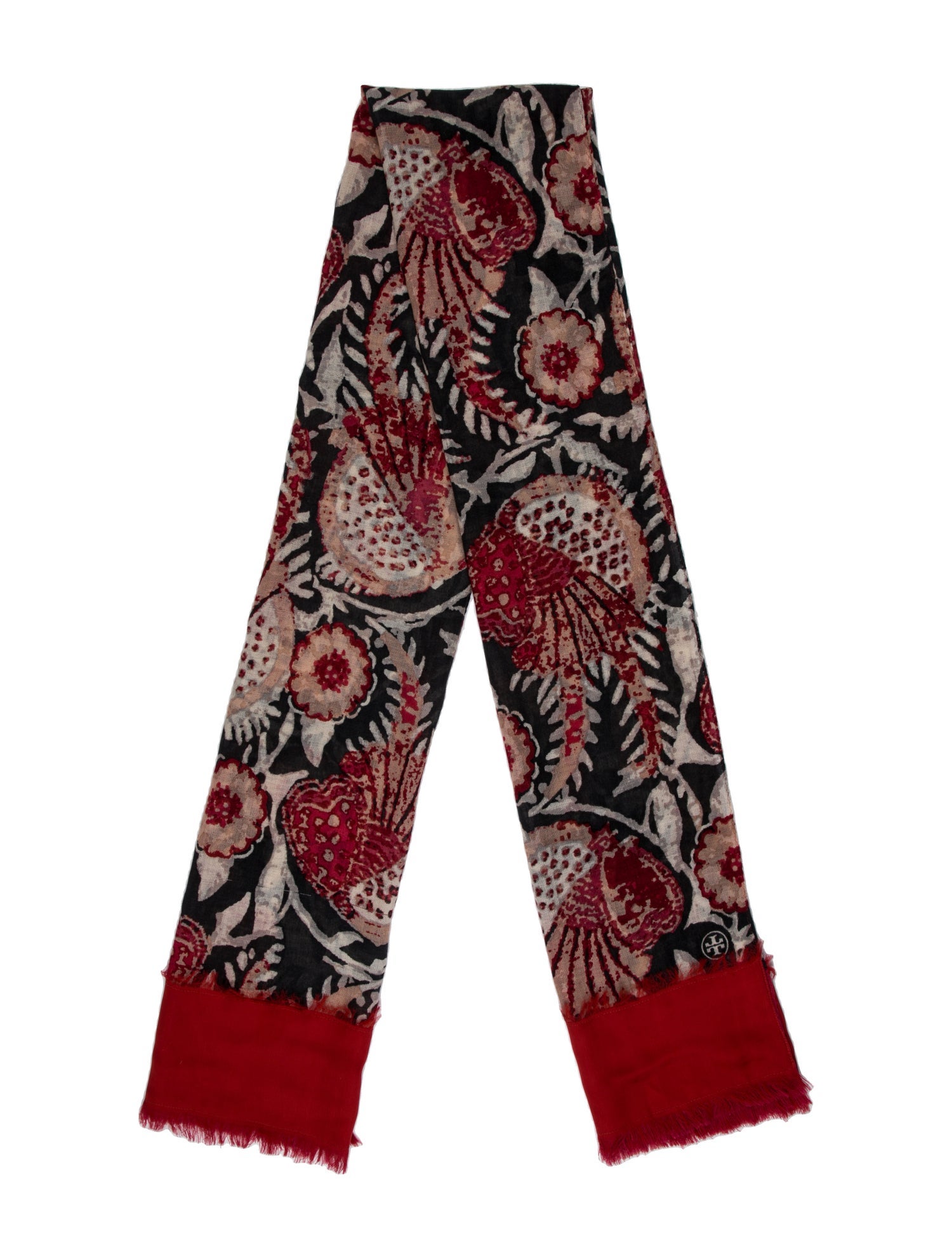 Tory Burch Wool Printed Scarf