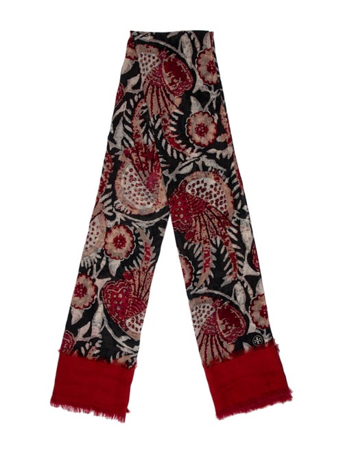 Tory Burch Wool Printed Scarf