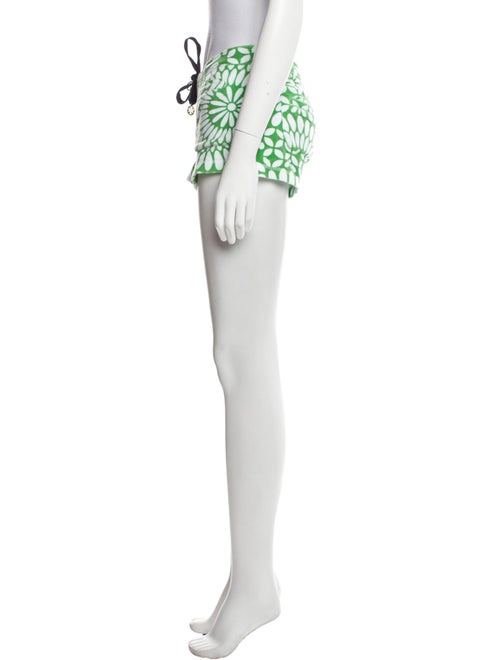 Tory Burch Floral Print Mini Shorts