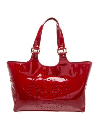 Tory Burch Patent Leather Tote