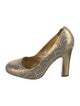 Tory Burch Printed Glitter Accents Pumps