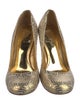 Tory Burch Printed Glitter Accents Pumps