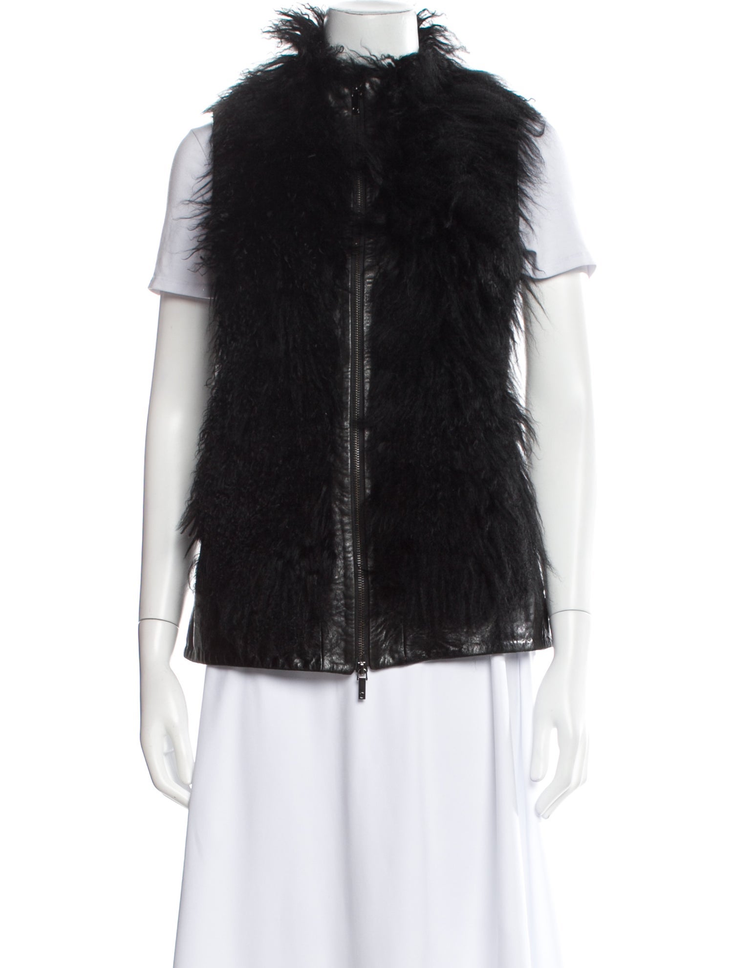 Tory Burch Shearling Vest