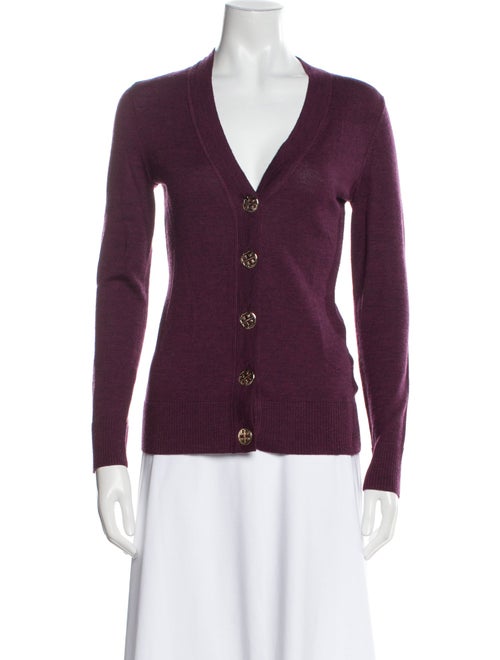 Tory Burch Merino Wool V-Neck Sweater