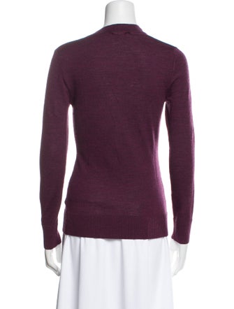 Tory Burch Merino Wool V-Neck Sweater